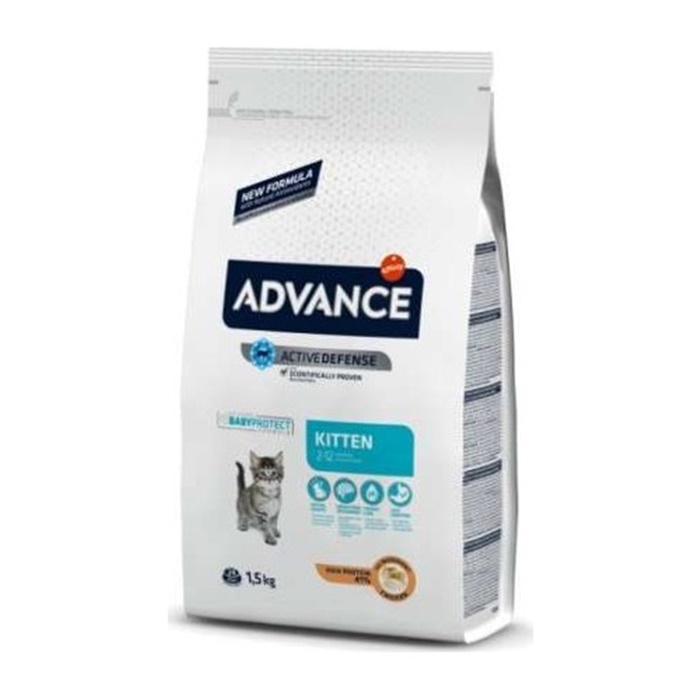 Advance Kitten Tavuklu Pirinçli Yavru Kedi Maması (1,5 Kg) HEPGÜN Pet