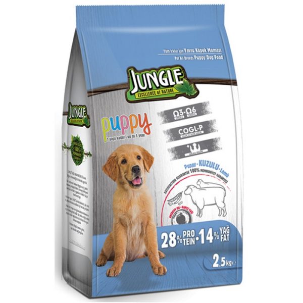 Jungle Puppy Kuzu Etli Yavru Kopek Mamasi 2 5 Kg Hepgun Pet Market